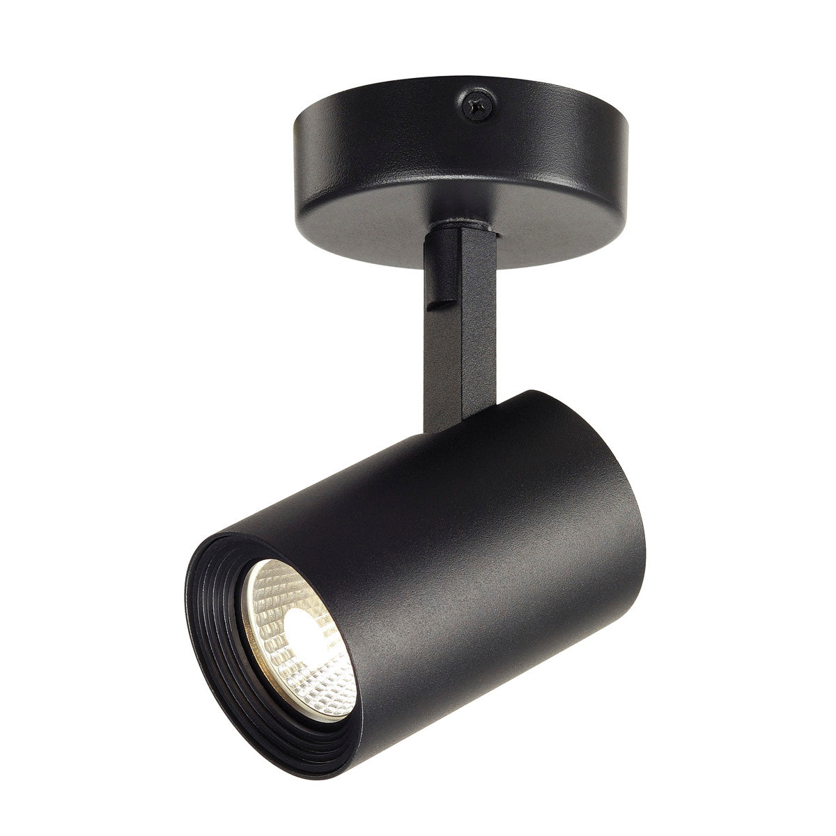 SLV DEBASTO Deckenleuchte, single, 8W, 3000K, schwarz