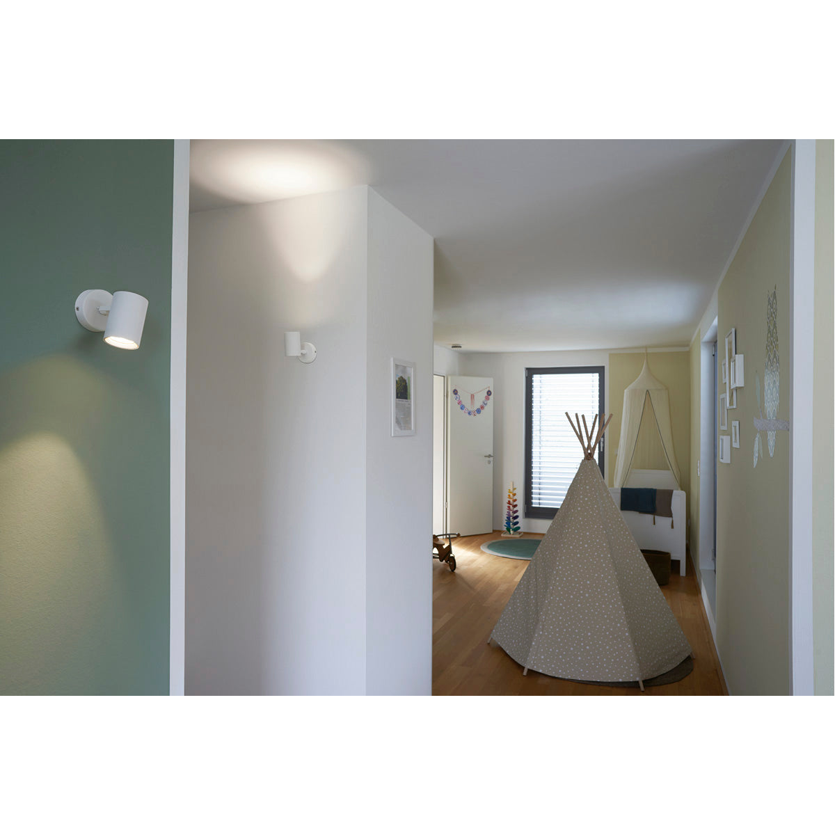 SLV DEBASTO Deckenleuchte, single, 8W, 3000K, weiss