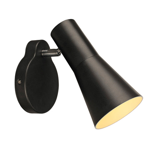SLV PHELIA, Wandleuchte, schwarz, GU10