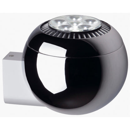 SLV Wandleuchte LIGHT EYE BALL chrom/weiss GU10 75W