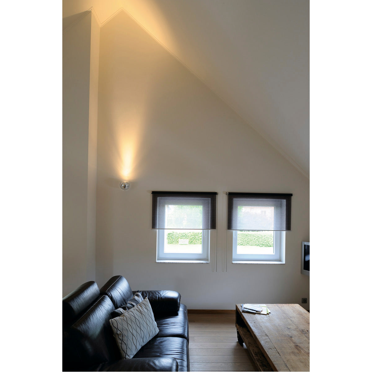 SLV Wandleuchte LIGHT EYE BALL chrom/weiss GU10 75W