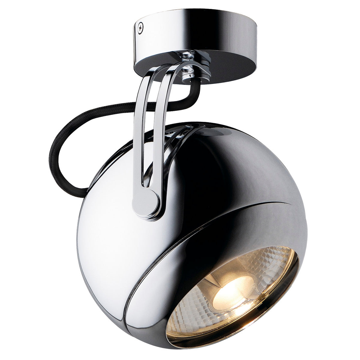 SLV LIGHT EYE Wand- und Decken- leuchte, chrom, GU10, max. 75W