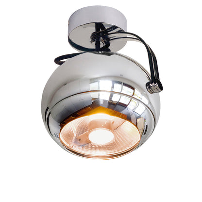 SLV LIGHT EYE Wand- und Decken- leuchte, chrom, GU10, max. 75W
