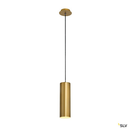 SLV ENOLA Pendelleuchte, rund, goldfarben, E27, max. 60W