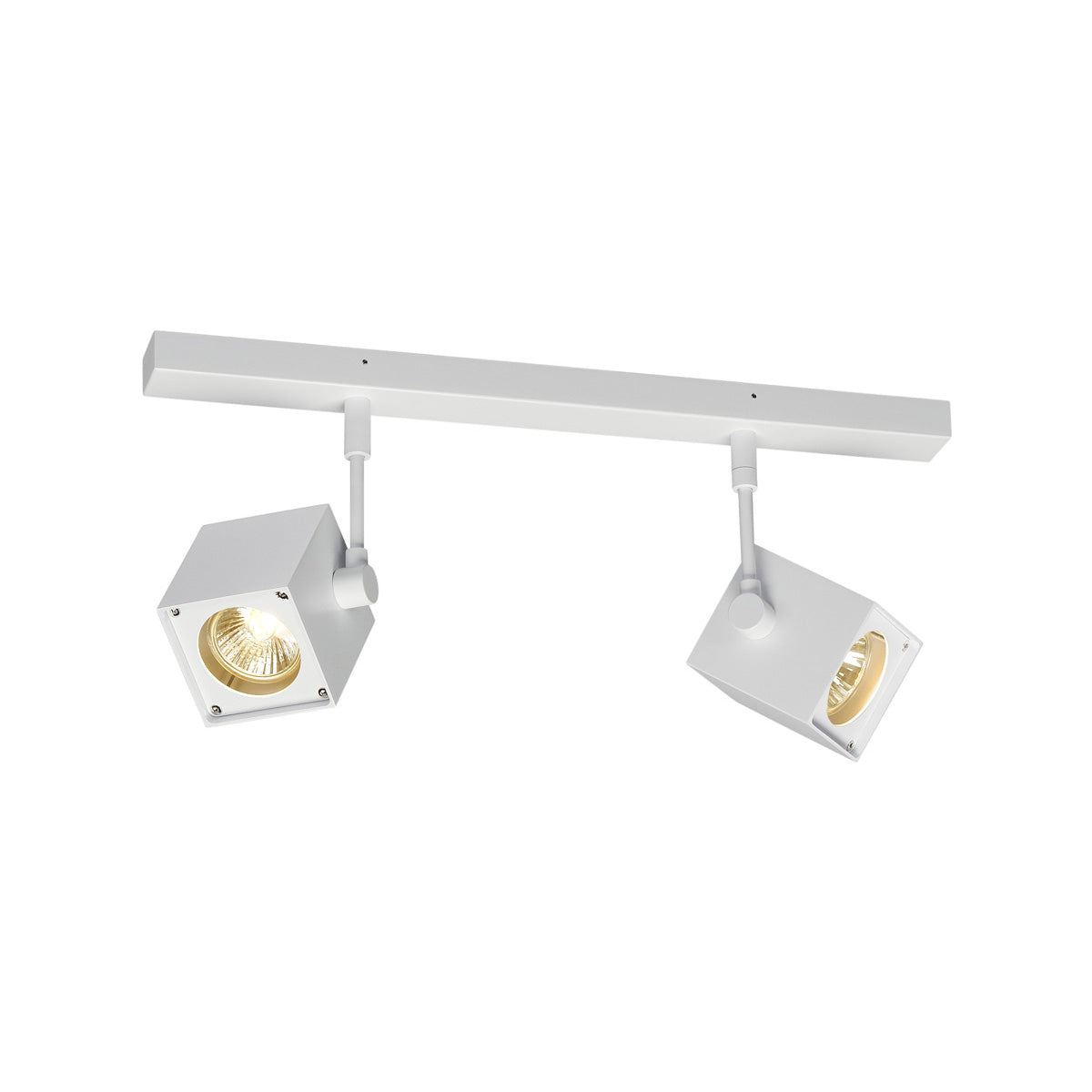 SLV ALTRA DICE 2 Deckenleuchte, eckig, weiss, 2xGU10, max. 2x50W