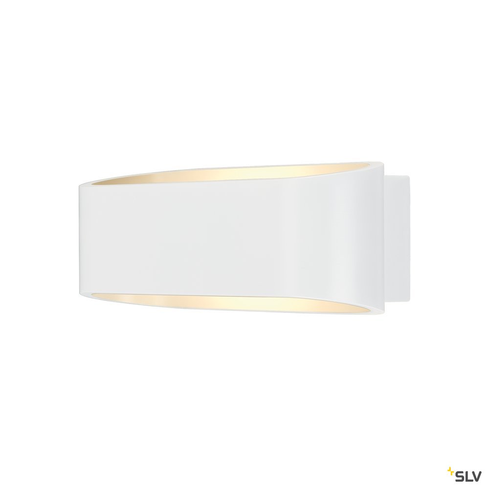 SLV ASSO LED Wandleuchte, oval, weiss, 5W LED, 3000K