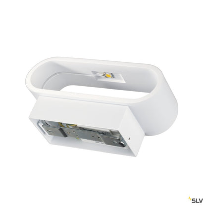 SLV ASSO LED Wandleuchte, oval, weiss, 5W LED, 3000K