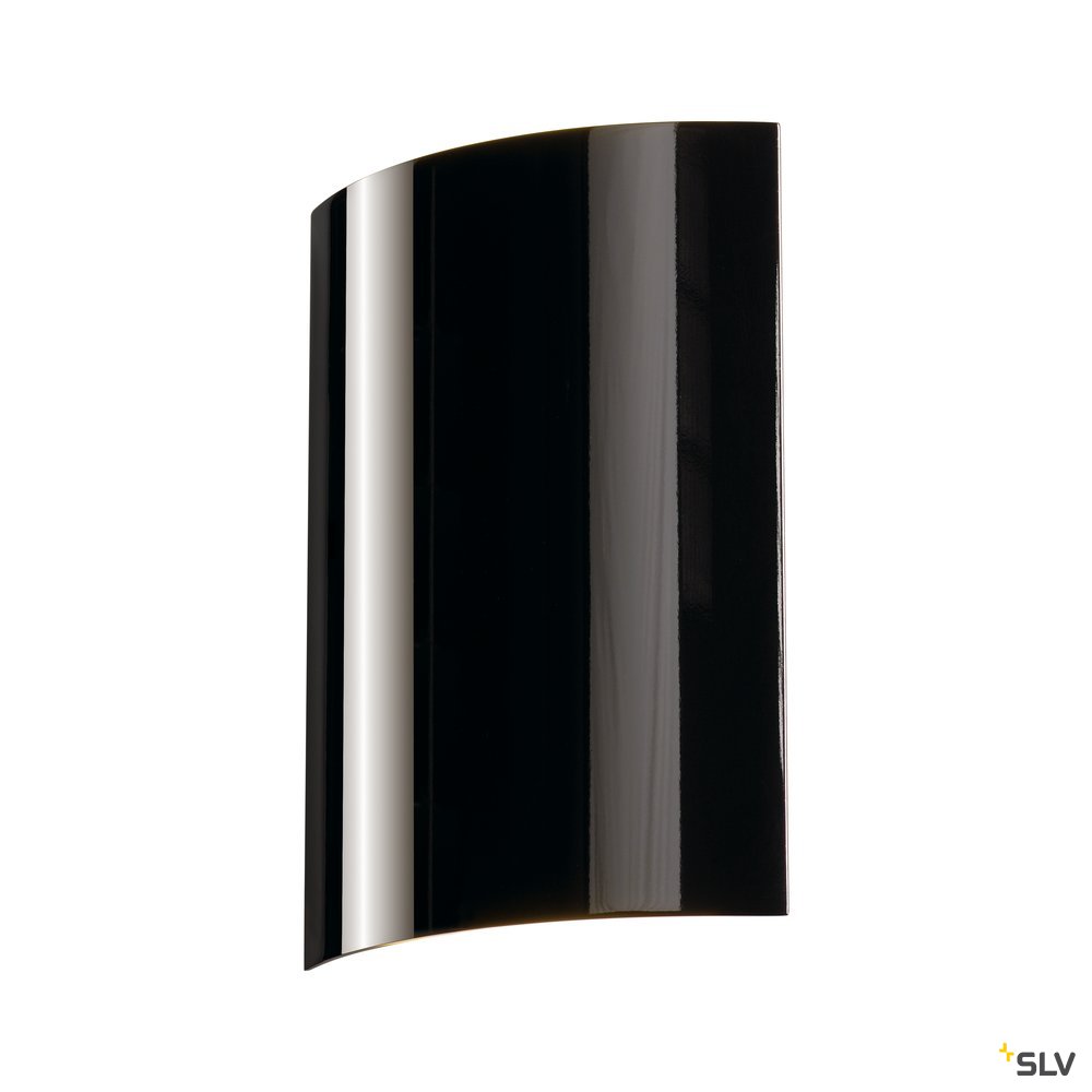 SLV LED SAIL 2 Wandleuchte,halbrund, schwarz, 2x3W LED,3000K