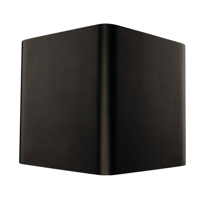 SLV CARISO LED Wandleuchte 1, schwarz/ messing, 7,5W LED, 3000K