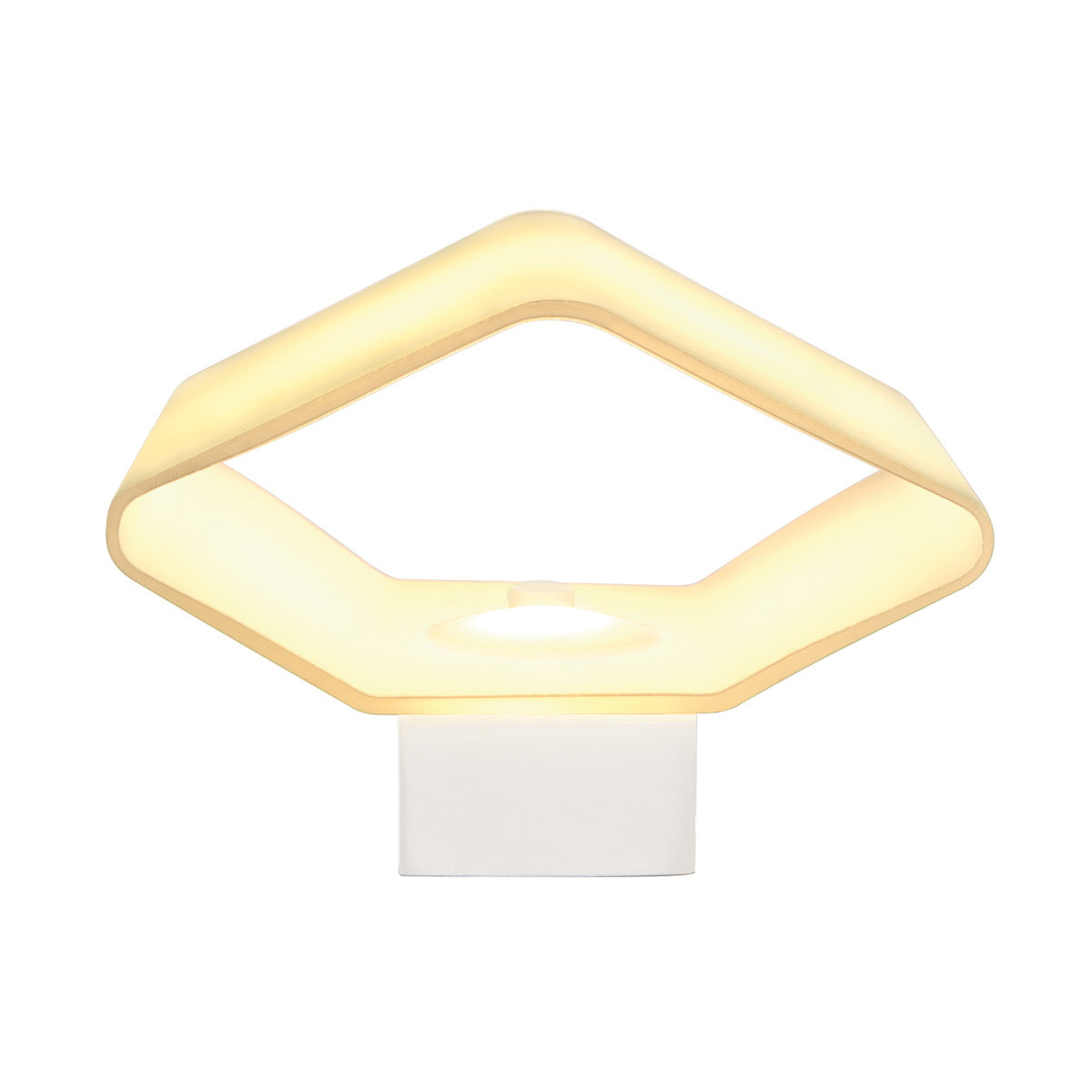 SLV CARISO Wandleuchte, Glas,weiss, 7,5W LED, 3000K