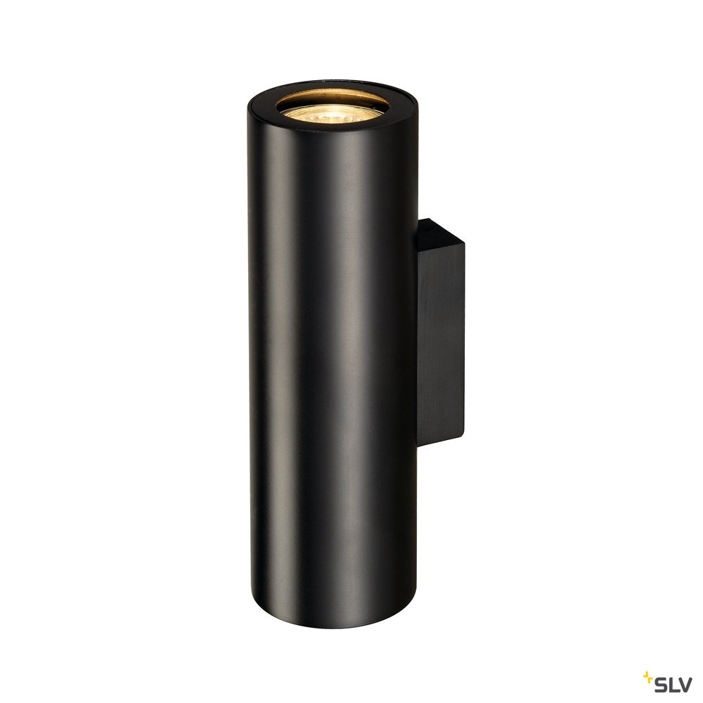 SLV ENOLA_B UP/DOWN Wandleuchte, mattschwarz, 2xGU10, max. 50W