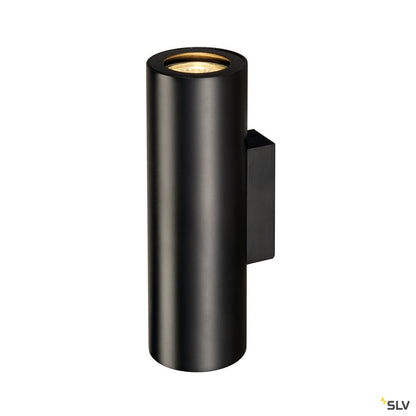 SLV ENOLA_B UP/DOWN Wandleuchte, mattschwarz, 2xGU10, max. 50W