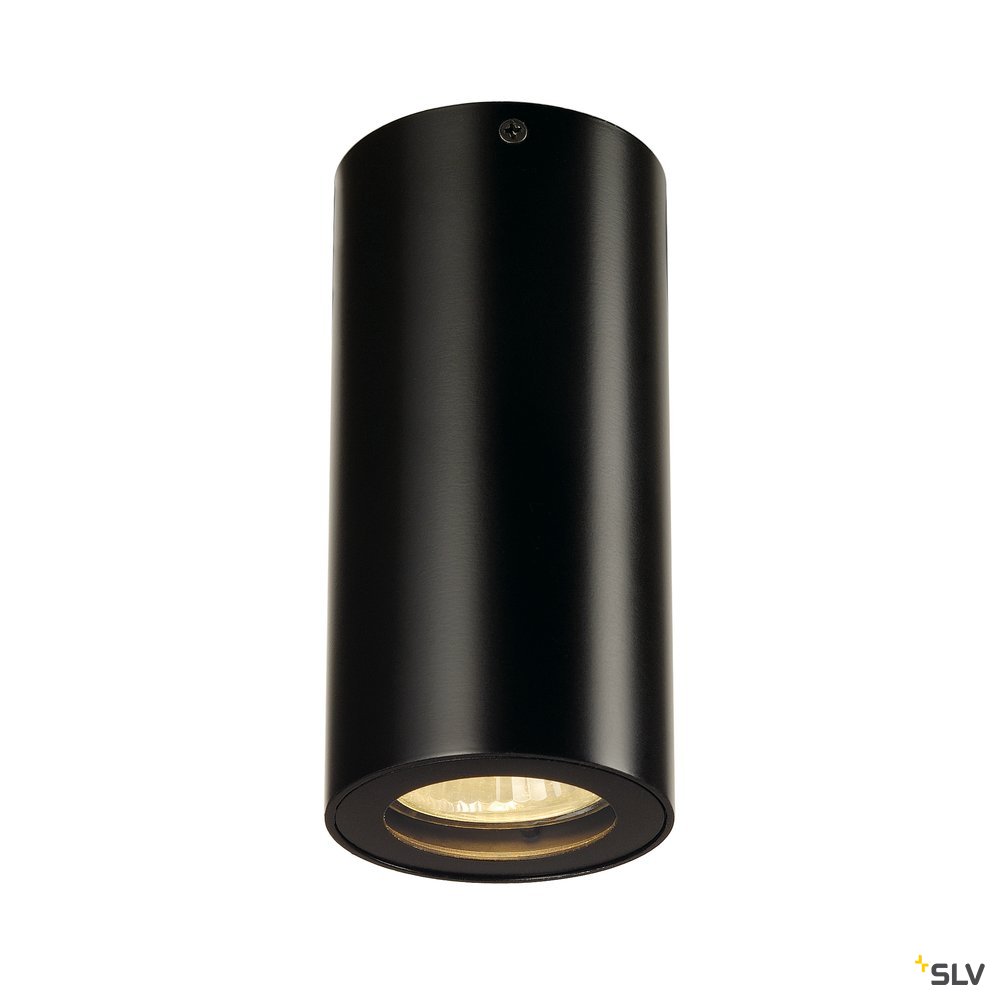 SLV ENOLA_B Deckenleuchte, CL-1, mattschwarz, GU10, max. 35W