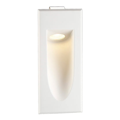 SLV LED DOWNUNDER MINI Wand- einbauleuchte, weiss, 1W, warmweiss, 3000K