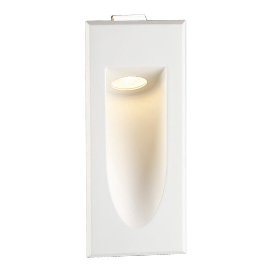 SLV LED DOWNUNDER MINI Wand- einbauleuchte, weiss, 1W, warmweiss, 3000K