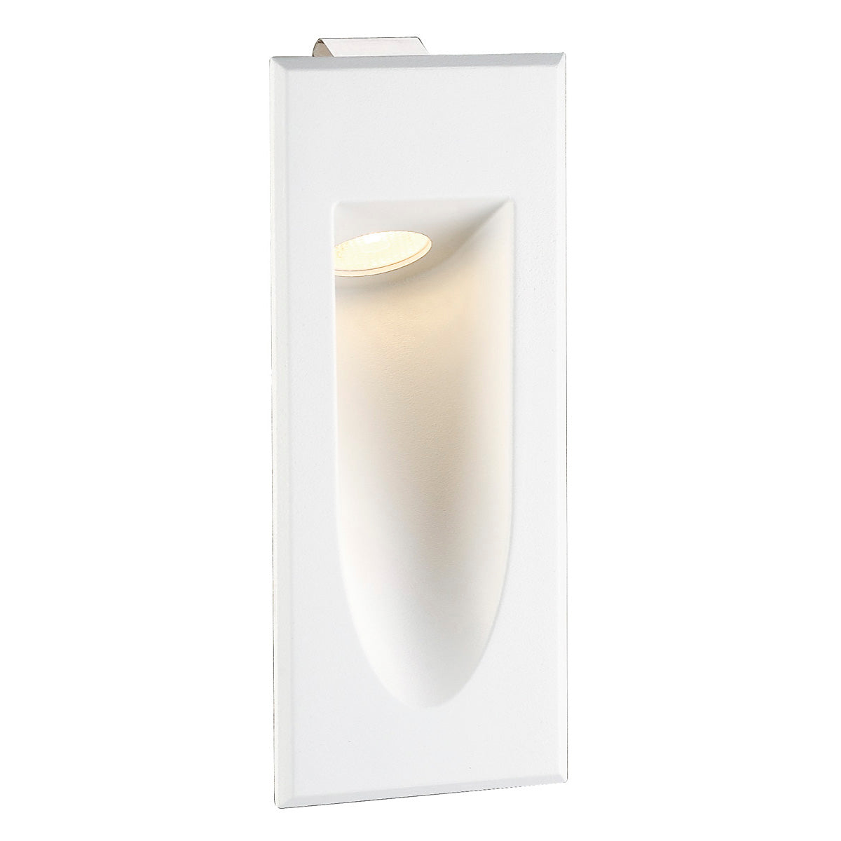 SLV LED DOWNUNDER MINI Wand- einbauleuchte, weiss, 1W, warmweiss, 3000K