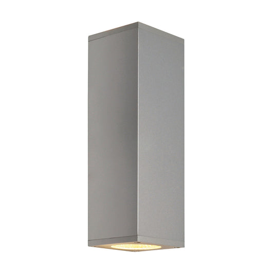 SLV THEO UP/DOWN Wandleuchte, eckig, silbergrau, 2xGU10, max. 2x50W