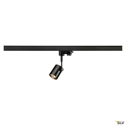 SLV BIMA I Leuchtenkopf, schwarz, GU10, max. 50W, inkl. 3P.-Adapter
