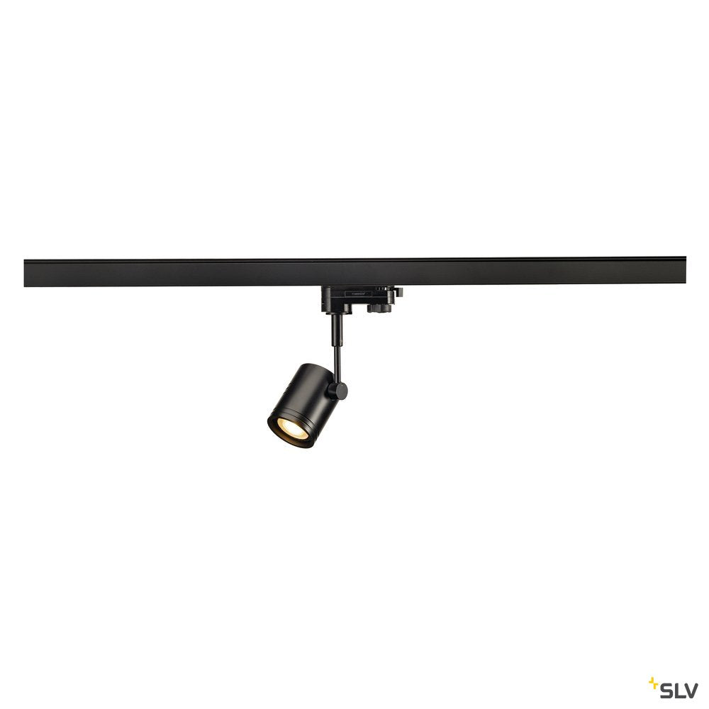 SLV BIMA I Leuchtenkopf, schwarz, GU10, max. 50W, inkl. 3P.-Adapter