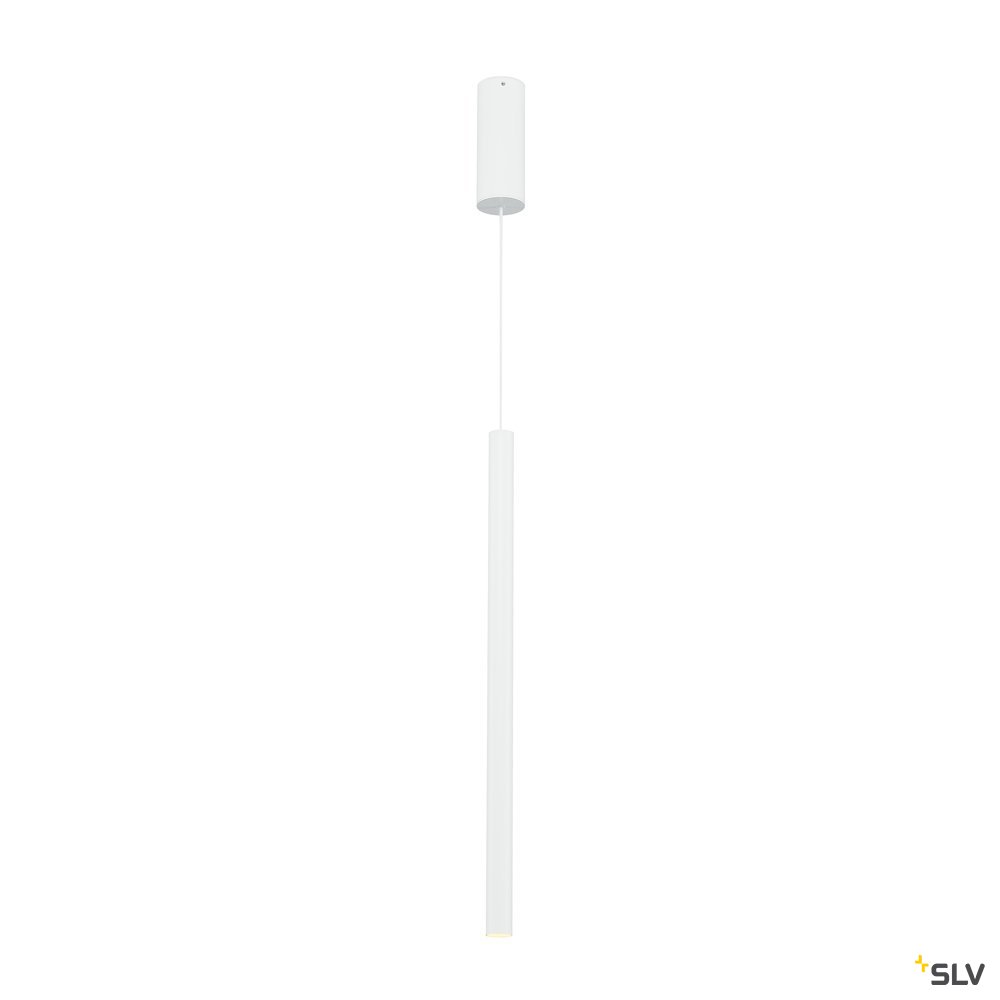 SLV MILAN Pendant, Pendelleuchte, rund, weiss, 7,5W LED, 3000K