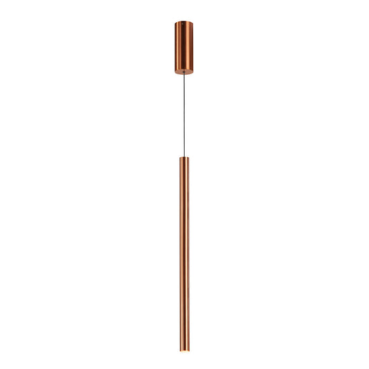 SLV MILAN Pendant, Pendelleuchte, rund, brushed copper, 7,5W LED 3000K