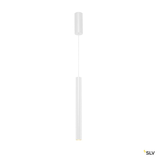SLV UBA Pendant, Pendelleuchte, rund, weiss, 9W LED, 3000K