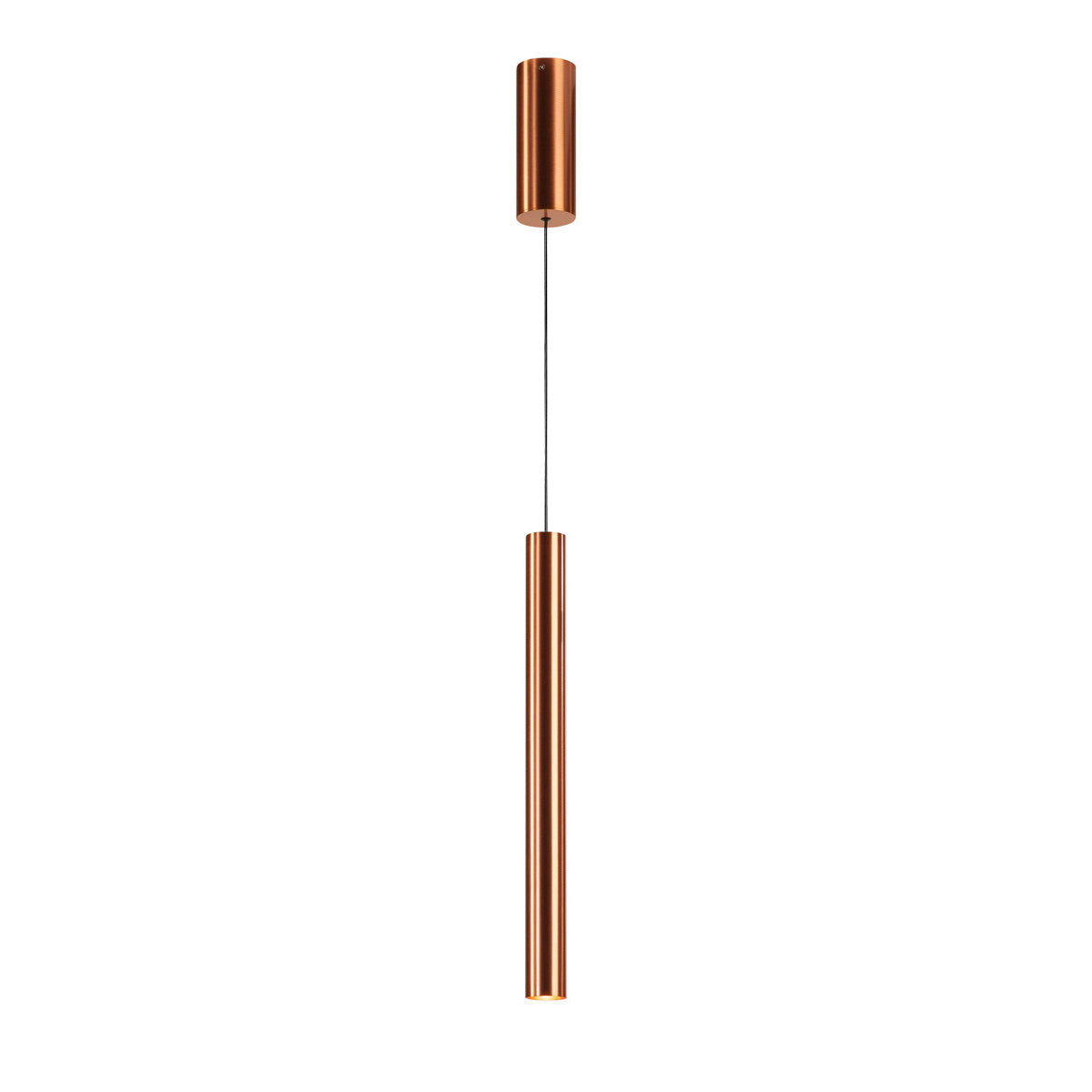SLV UBA Pendant, Pendelleuchte, rund, brushed copper, 9W LED, 3000K