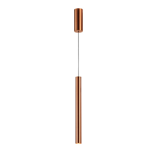 SLV UBA Pendant, Pendelleuchte, rund, brushed copper, 9W LED, 3000K
