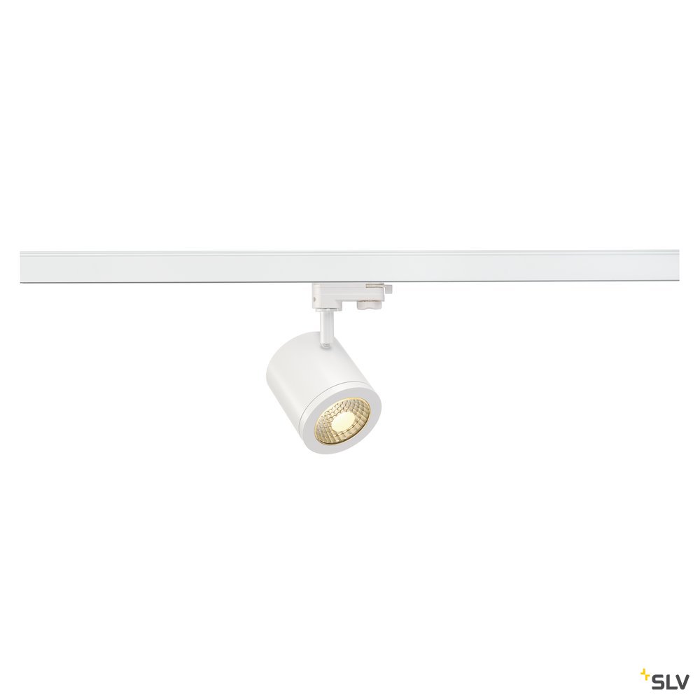 SLV ENOLA_C 9 Spot, rund, weiss, 9W, 3000K, 35°, inkl. 3P.-Adapter