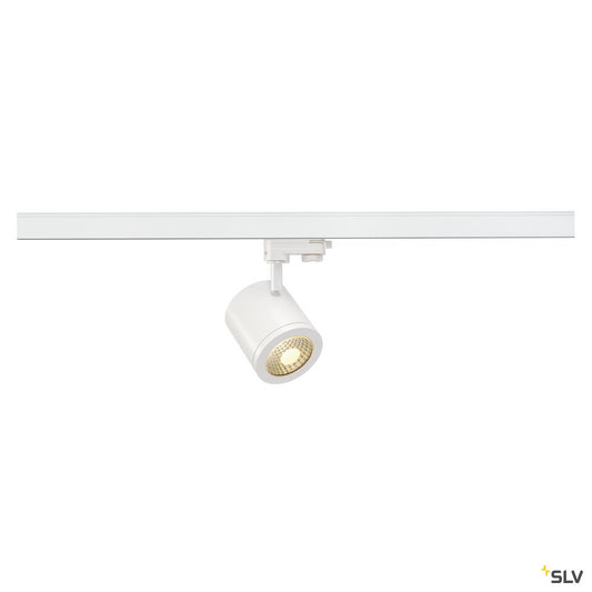 SLV ENOLA_C 9 Spot, rund, weiss, 9W, 3000K, 35°, inkl. 3P.-Adapter