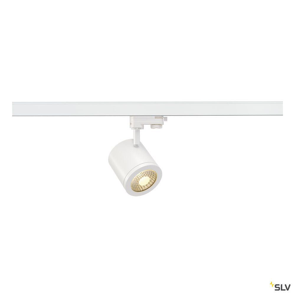 SLV ENOLA_C 9 Spot, rund, weiss, 9W, 3000K, 55°, inkl. 3P.-Adapter