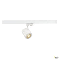SLV ENOLA_C 9 Spot, rund, weiss, 9W, 3000K, 55°, inkl. 3P.-Adapter