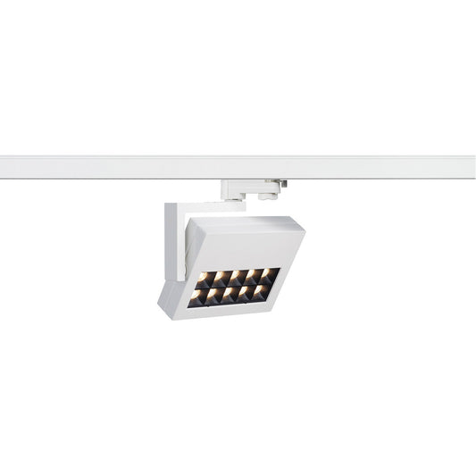 SLV PROFUNO LED Strahler, weiss, 3000K, 60°, inkl. 3P.-Adapter