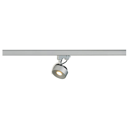 SLV KALU TRACK LEDDISK Leuchten- kopf, silbergrau, 3000K, inkl. 3P.-Adapter