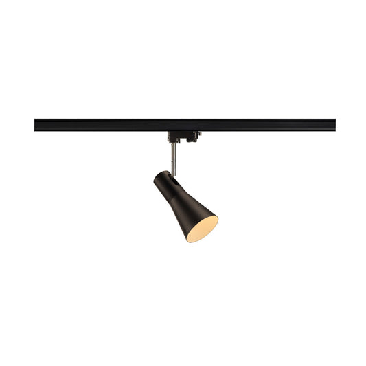 SLV PHELIA, Lampenkopf, schwarz, GU10, inkl. 3P.-Adapter