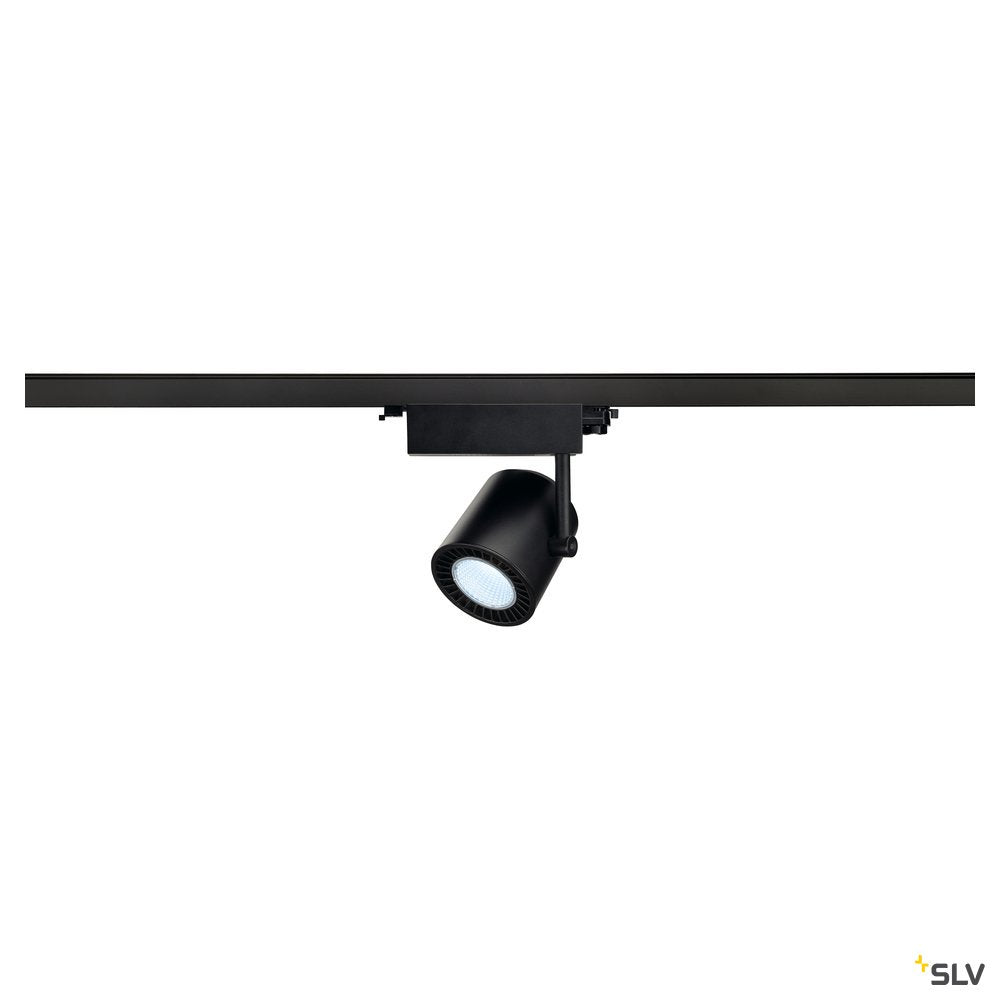 SLV SUPROS TRACK 3000 Spot, schwarz, 3000lm 4000K SLM, 60° Reflektor, inkl. 3P.-Adapter