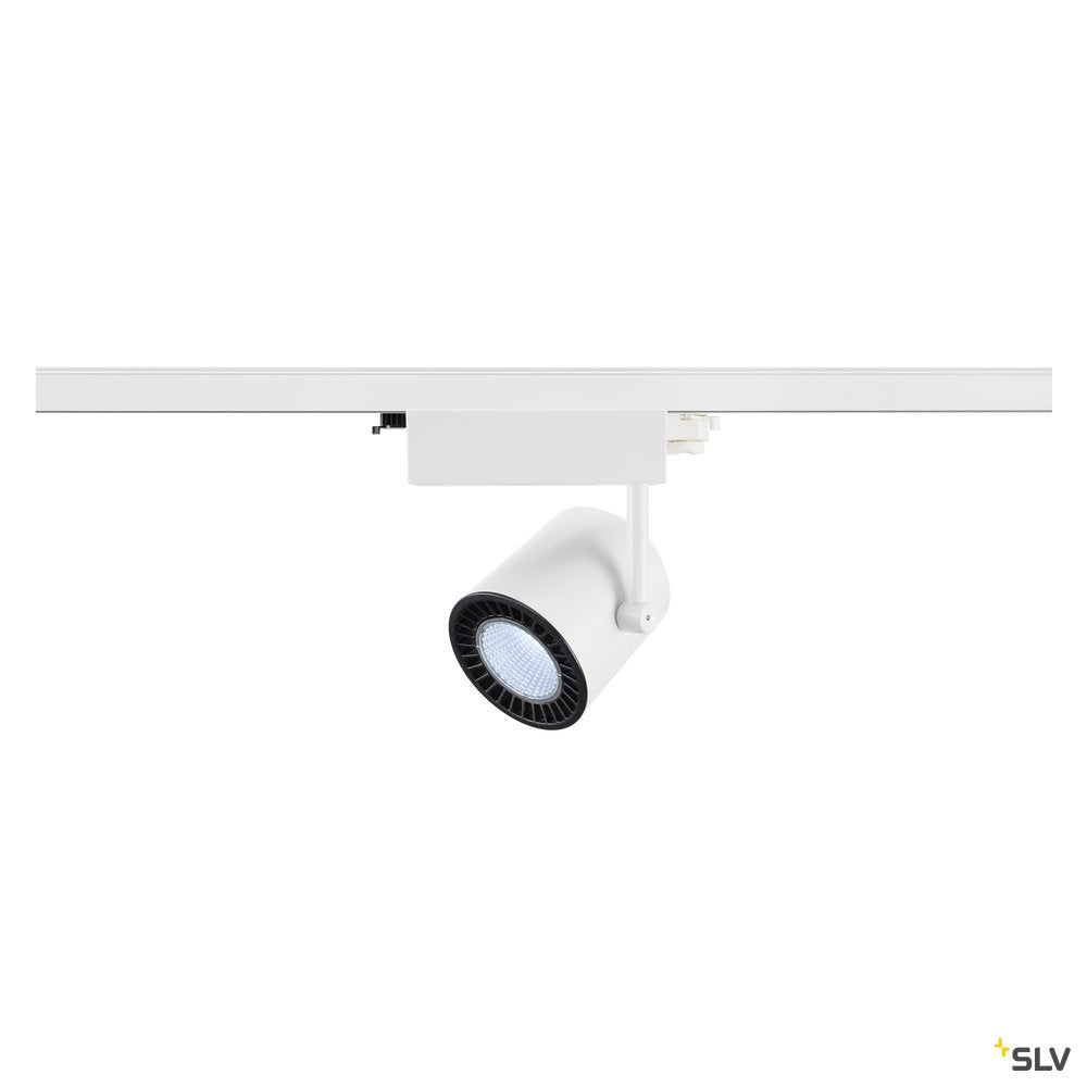 SLV SUPROS TRACK 3000 Spot, weiß, 3000lm 4000K SLM, 60° Reflektor, inkl. 3P.-Adapter