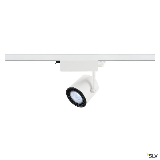 SLV SUPROS TRACK 3000 Spot, weiß, 3000lm 4000K SLM, 60° Reflektor, inkl. 3P.-Adapter