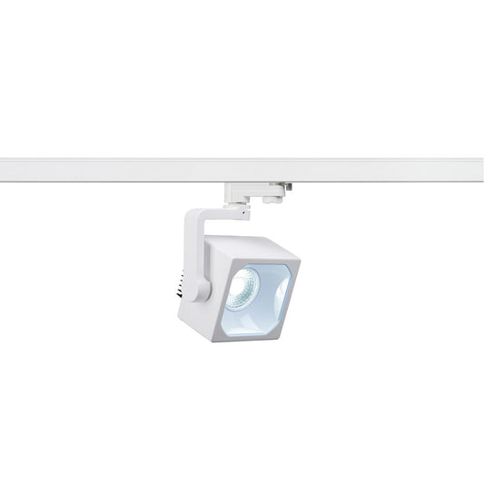 SLV EURO CUBE Spot,weiss, 30°, 4000K, CRI90, inkl. 3P.-Adapter