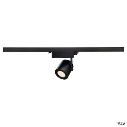 SLV SUPROS TRACK 3000 Spot, schwarz, 4000lm 3000K SLM, 60° Reflektor, inkl. 3P.-Adapter
