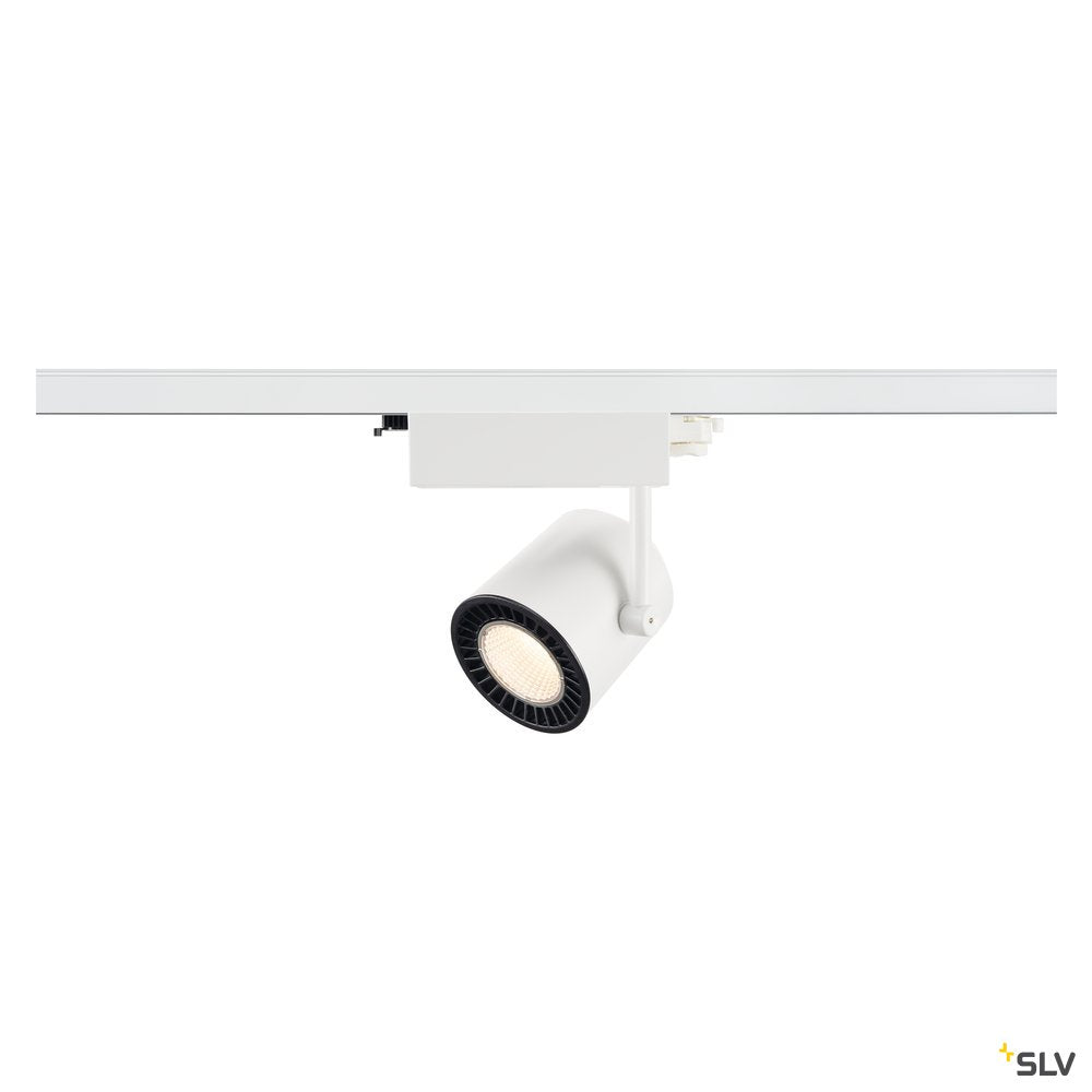SLV SUPROS TRACK 3000 Spot, weiß, 4000lm 3000K SLM, 60° Reflektor, inkl. 3P.-Adapter