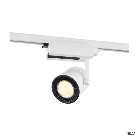 SLV SUPROS TRACK 3000 Spot, weiß, 4000lm 3000K SLM, 60° Reflektor, inkl. 3P.-Adapter