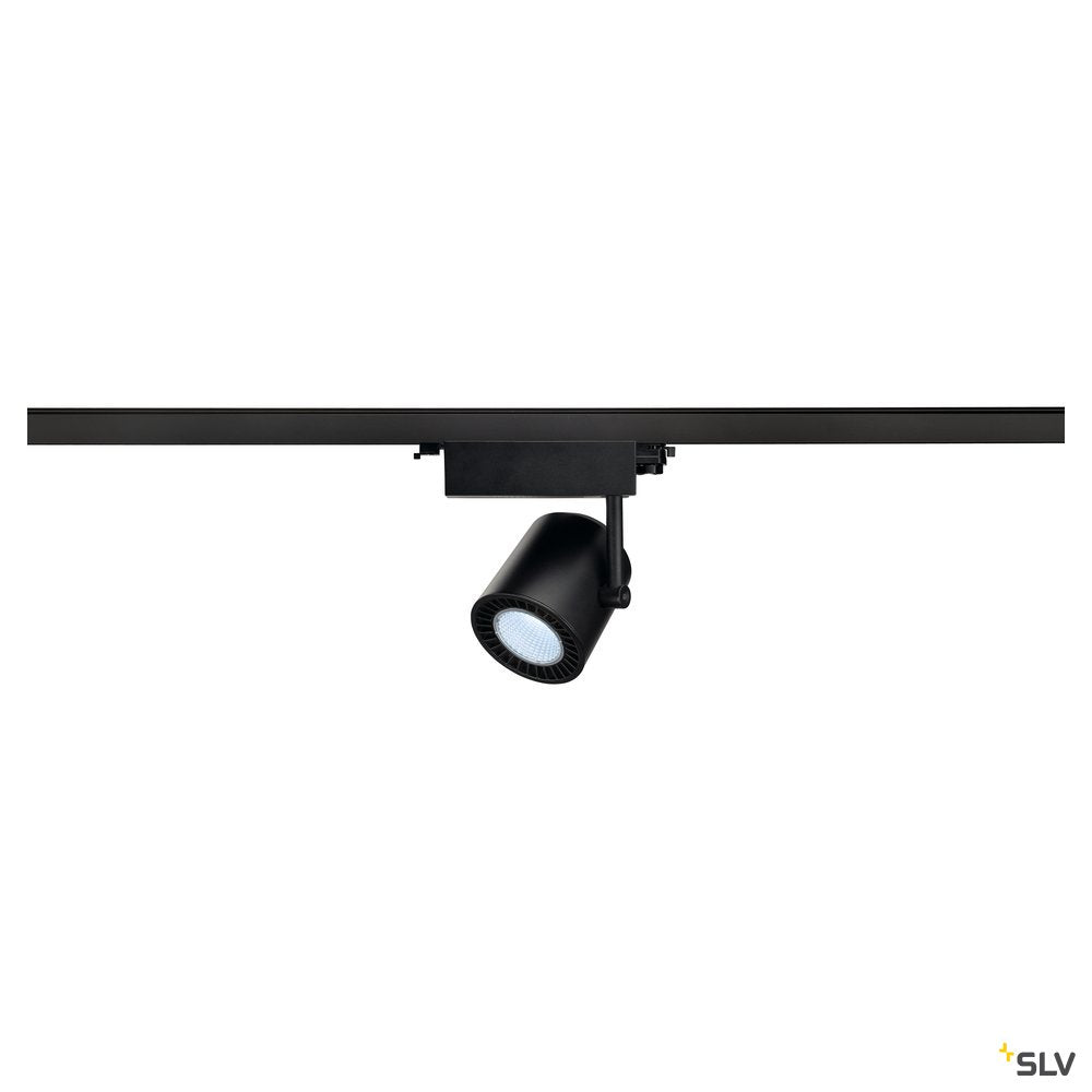 SLV SUPROS TRACK 3000 Spot, schwarz, 4000lm 4000K SLM, 60° Reflektor, inkl. 3P.-Adapter