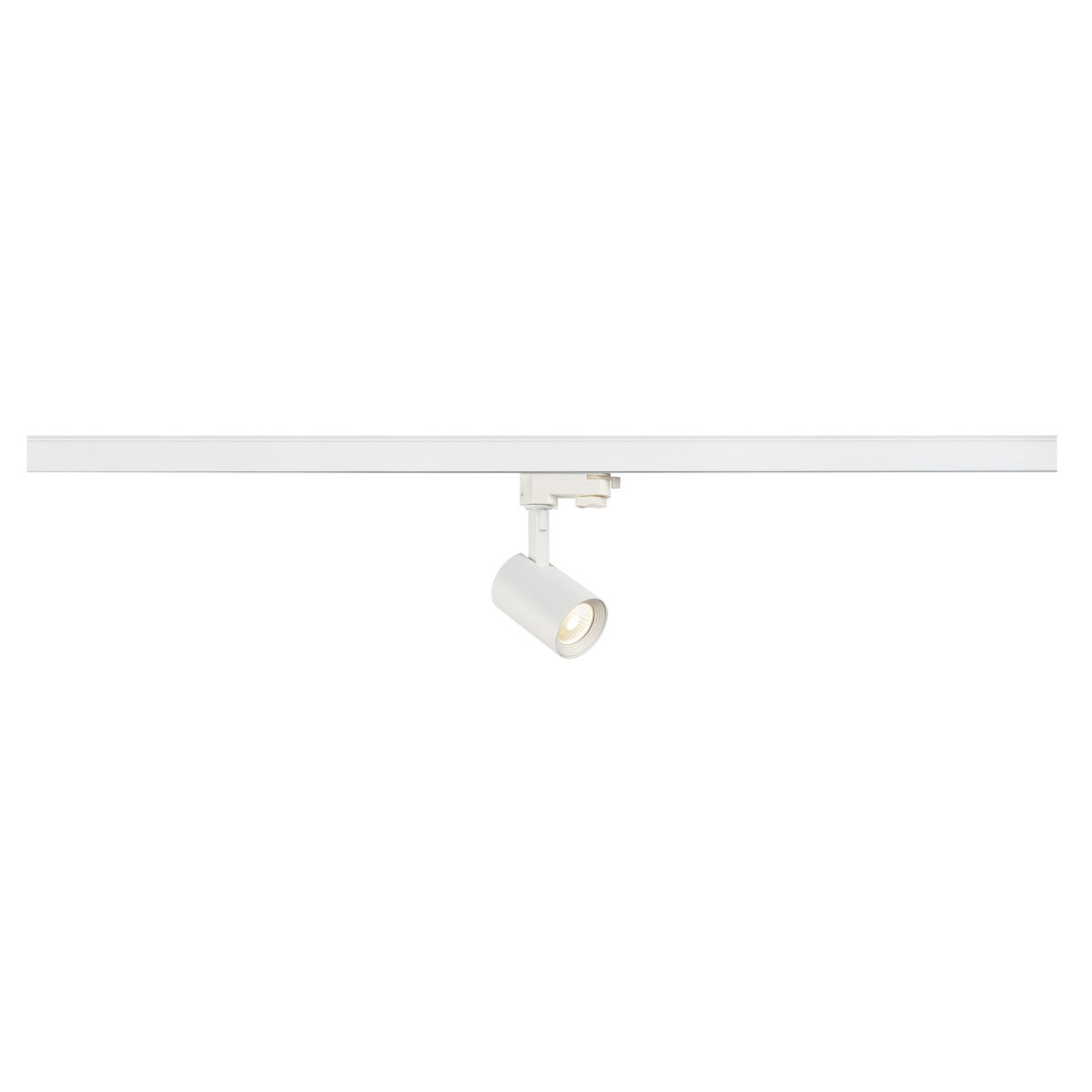 SLV DEBASTO 7W LED COB SPOT, rund, mattweiss, 3.000K, inkl. 3P.-Adapter