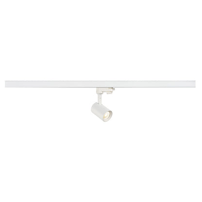 SLV DEBASTO 7W LED COB SPOT, rund, mattweiss, 3.000K, inkl. 3P.-Adapter