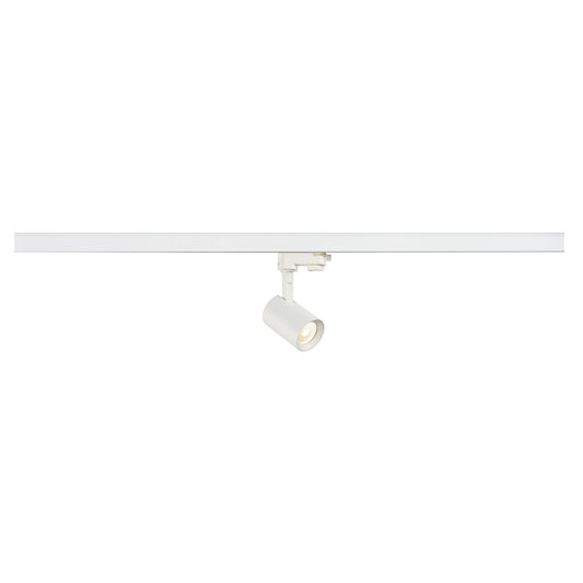 SLV DEBASTO 7W LED COB SPOT, rund, mattweiss, 3.000K, inkl. 3P.-Adapter