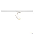 SLV HELIA 50 LED Strahler für 3Phasen Hochvolt-Stromschiene, 3000K, weiss, 35°, inkl. 3 Phasen-Adapter