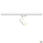 SLV HELIA 50 LED Strahler für 3Phasen Hochvolt-Stromschiene, 3000K, weiss, 35°, inkl. 3 Phasen-Adapter