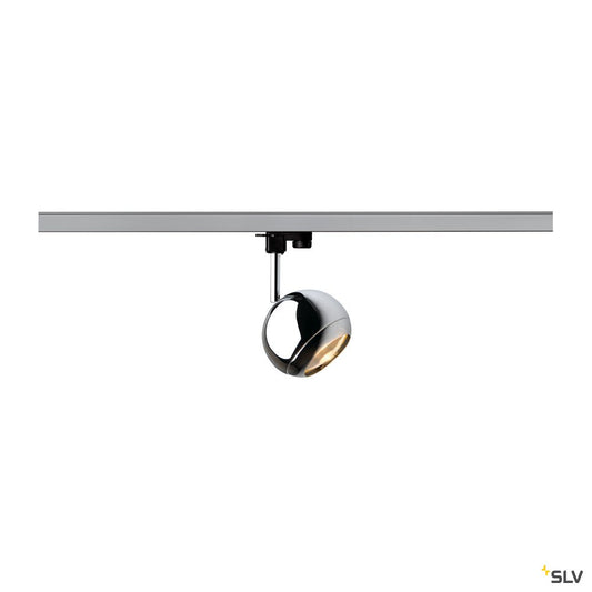 SLV LIGHT EYE SPOT, chrom, GU10, max. 75W, inkl. 3P.-Adapter