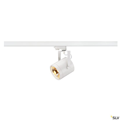 SLV EURO SPOT ES111, Strahler, rund, weiss, GU10, max. 75W, inkl. 3P.-Adapter